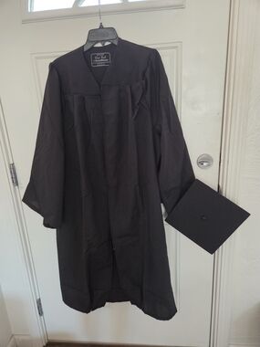 Charlotte Russe Black Graduation Gown